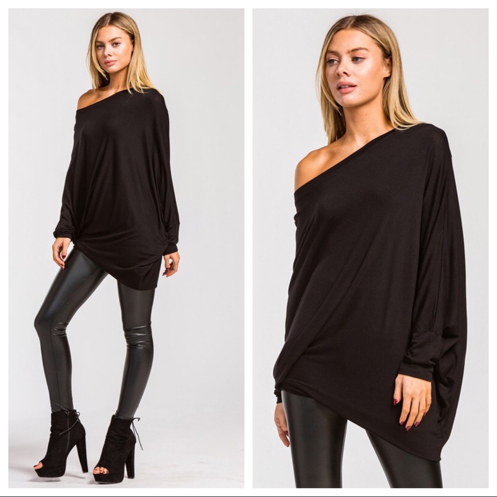 NEW Boat Neck Tunic Top